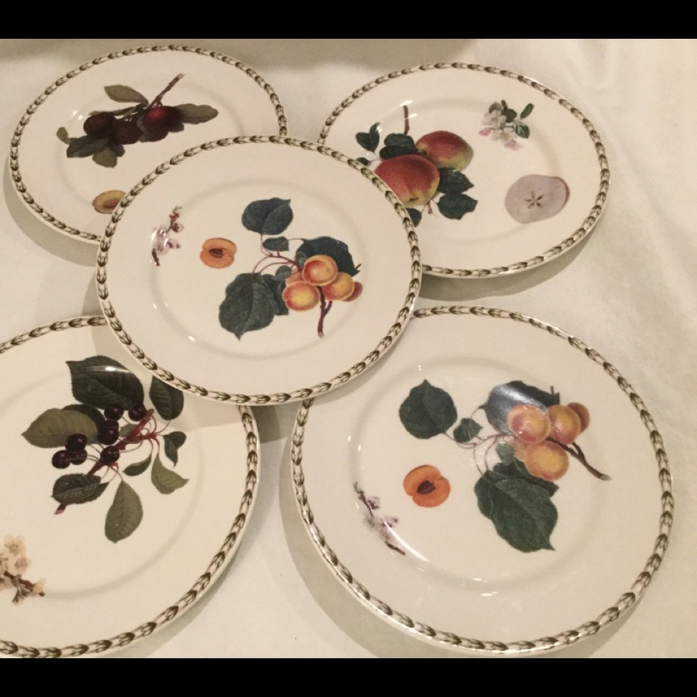 Fruit designed plates
